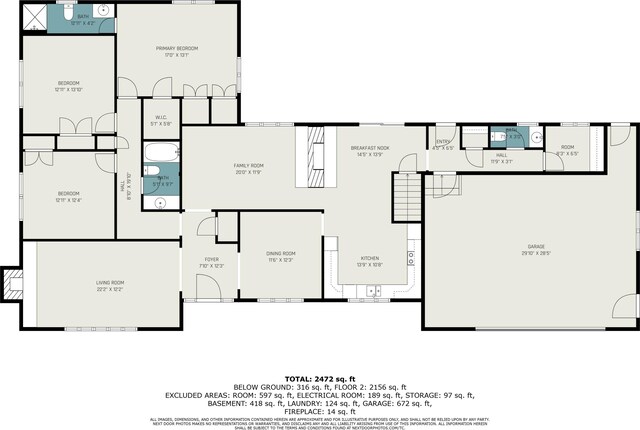 6035 W Trails End Rd, Ludington, MI 49431 - home floor plan