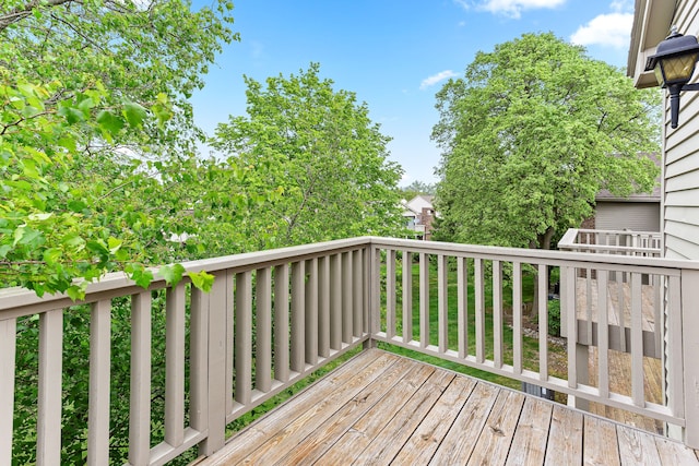 view of deck