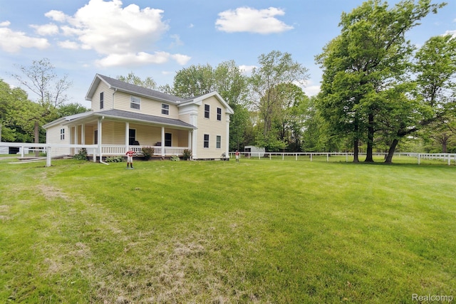 5160 N Milford Rd, Highland, MI 48356 - view of side of property featuring covered porch