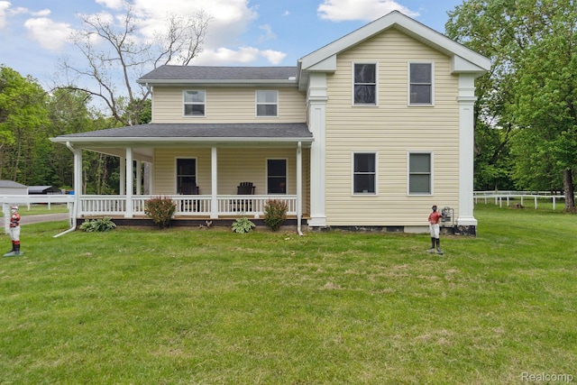 5160 N Milford Rd, Highland, MI 48356 - view of front of property with a porch and roof with shingles