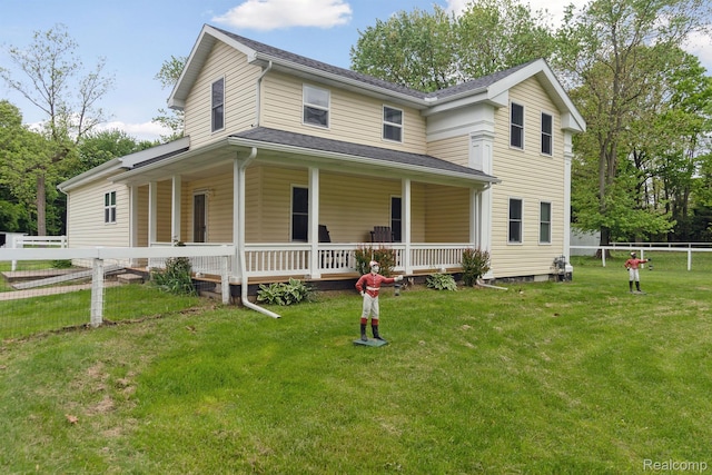 5160 N Milford Rd, Highland, MI 48356 - country-style home with covered porch