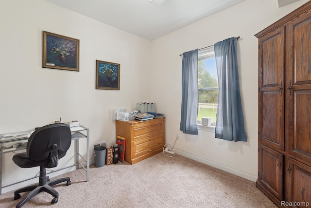 5160 N Milford Rd, Highland, MI 48356 - office with carpet floors and baseboards