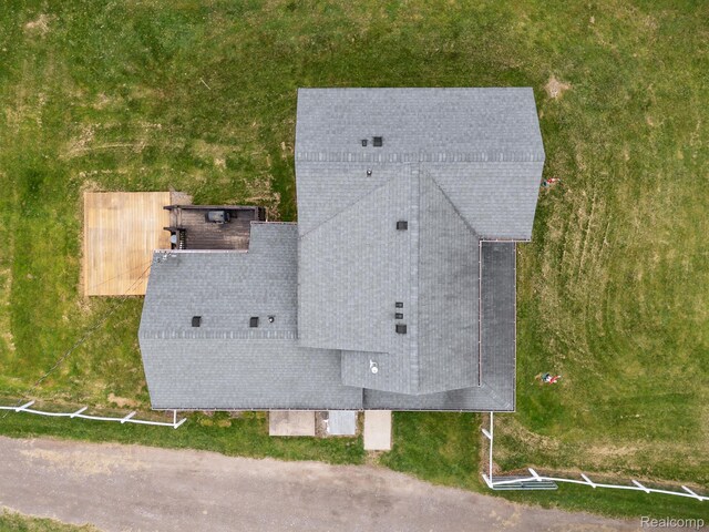 5160 N Milford Rd, Highland, MI 48356 - aerial view of property and surrounding area