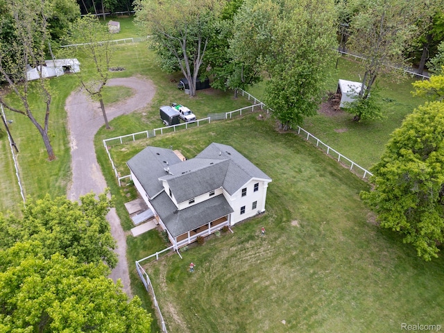 5160 N Milford Rd, Highland, MI 48356 - aerial view
