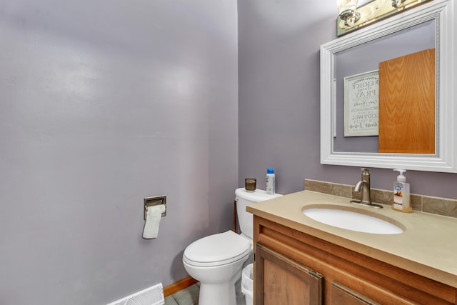 65505 M 43, Bangor, MI 49013 - half bathroom featuring toilet and vanity