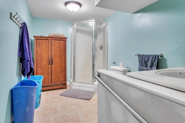 65505 M 43, Bangor, MI 49013 - full bath with toilet, a shower stall, and vanity