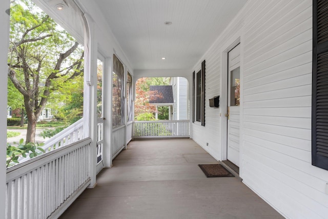1054 Ferdon Rd, Ann Arbor, MI 48104 - view of unfurnished sunroom