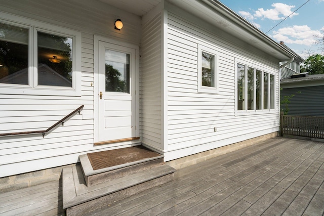 1054 Ferdon Rd, Ann Arbor, MI 48104 - view of wooden terrace