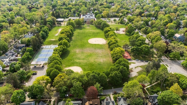 1054 Ferdon Rd, Ann Arbor, MI 48104 - aerial perspective of suburban area