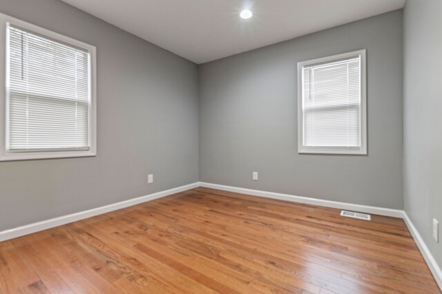 20172 Stotter St, Detroit, MI 48234 - empty room featuring baseboards and light wood finished floors