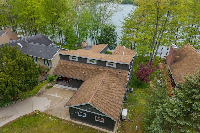 11290 Alpine Rd, Canadian Lakes, MI 49346 - view from above of property