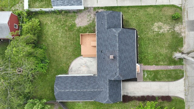 6 Congress Ct Unit D, Saginaw, MI 48602 - aerial view of property and surrounding area
