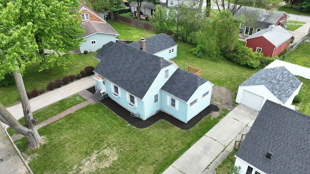 6 Congress Ct Unit D, Saginaw, MI 48602 - aerial perspective of suburban area