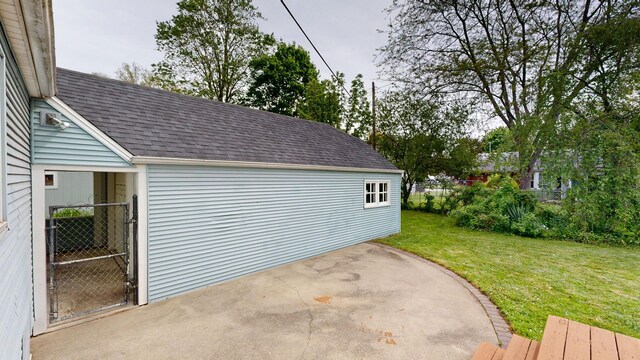 6 Congress Ct Unit D, Saginaw, MI 48602 - view of garage