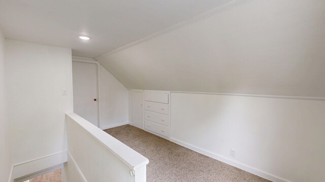6 Congress Ct Unit D, Saginaw, MI 48602 - bonus room with carpet floors, lofted ceiling, recessed lighting, and baseboards