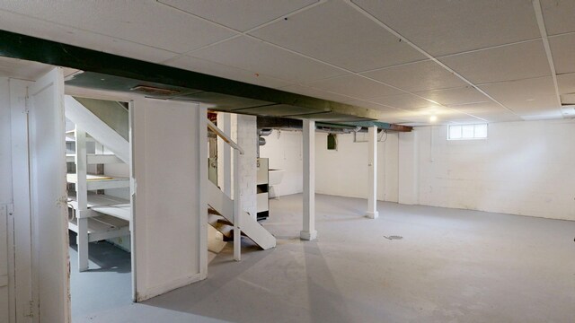 6 Congress Ct Unit D, Saginaw, MI 48602 - basement with stairway
