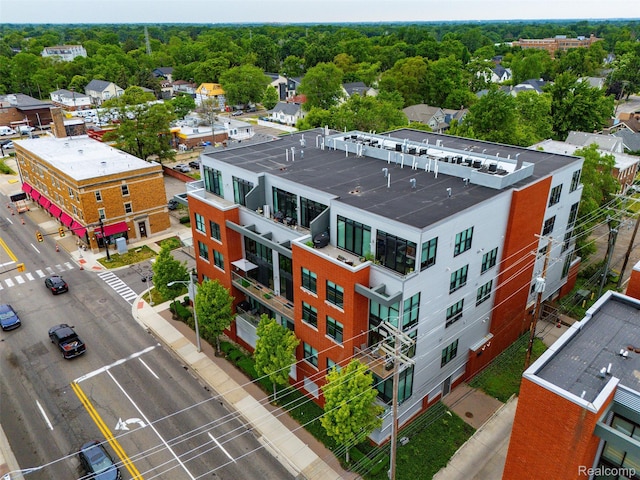 100 N Center St Unit 404, Royal Oak, MI 48067 - drone / aerial view