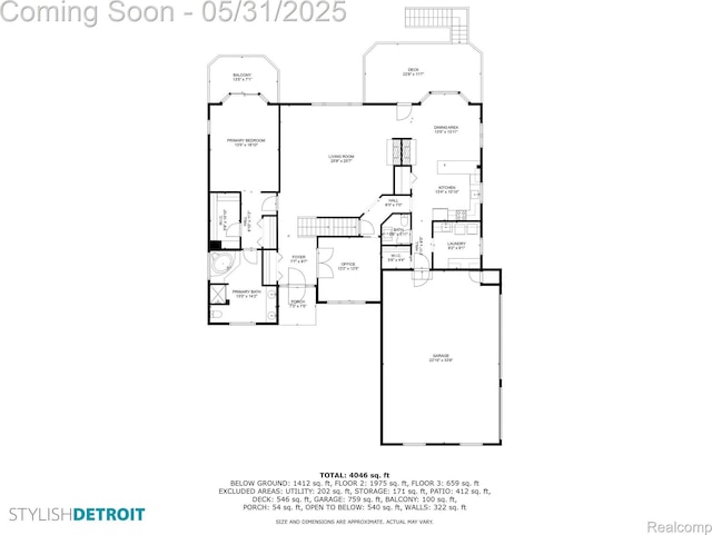 4470 Coastal Pkwy, White Lake, MI 48386 - floor plan / room layout
