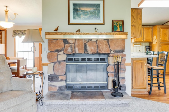 305 Oak Ridge St, Mason, MI 48854 - detailed view of wood finished floors and a wainscoted wall