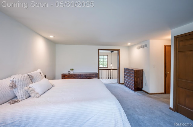 18851 Capitol Dr, Southfield, MI 48075 - bedroom with carpet flooring, baseboards, and recessed lighting