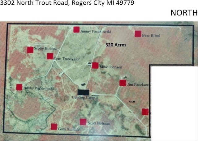 3302 N Trout Rd, Rogers City, MI 49779