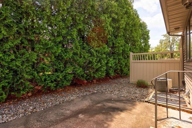402 Morningside Dr, Midland, MI 48640 - view of patio / terrace with central AC unit