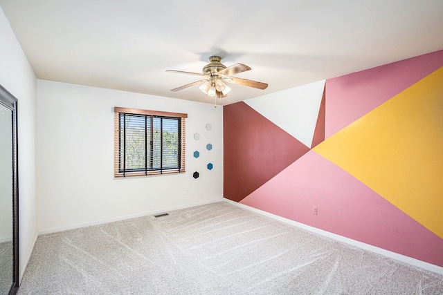 3331 Salem Ct, Rochester Hills, MI 48306 - bonus room with carpet floors, a ceiling fan, and baseboards