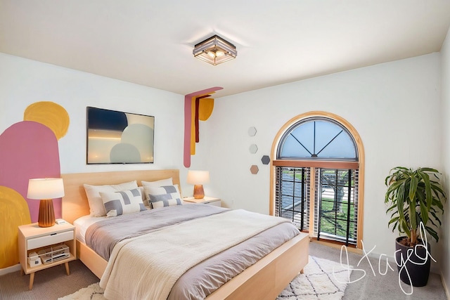 3331 Salem Ct, Rochester Hills, MI 48306 - bedroom with carpet floors and access to exterior