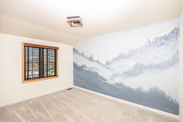3331 Salem Ct, Rochester Hills, MI 48306 - carpeted spare room with baseboards and lofted ceiling