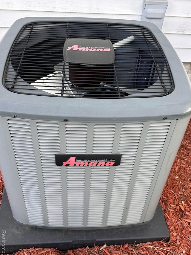 790 Vivian Ln, Oxford, MI 48371 - exterior view of central AC unit