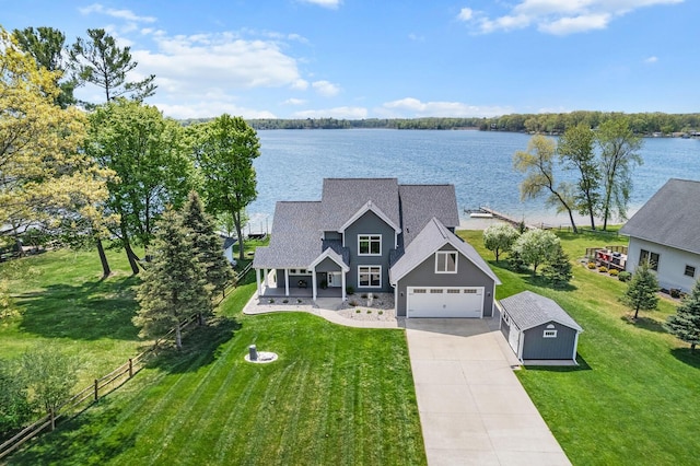 9861 W Doyle Dr, Mecosta, MI 49332 - view of subject property with a large body of water