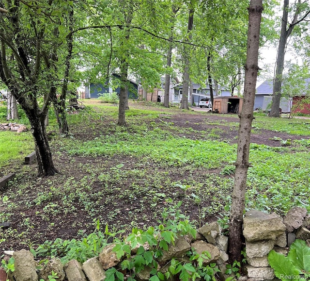 5332 Wildwood Dr, Howell, MI 48843 - view of yard featuring an outdoor structure