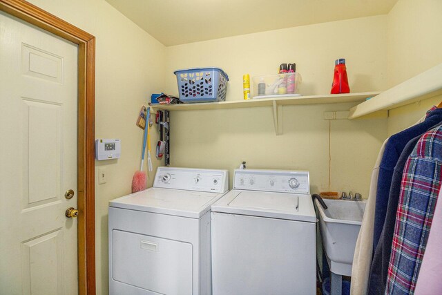 41925 Waterwheel Rd, Northville, MI 48168 - laundry area with independent washer and dryer