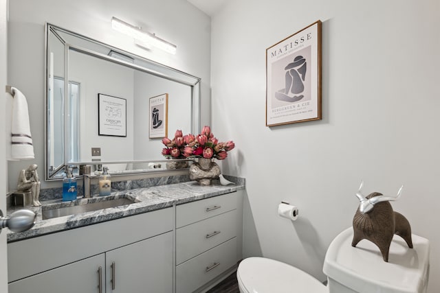 4749 Tara, West Bloomfield, MI 48323 - half bathroom featuring toilet and vanity