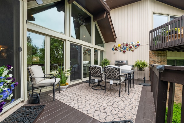 4749 Tara, West Bloomfield, MI 48323 - view of patio with outdoor dining space