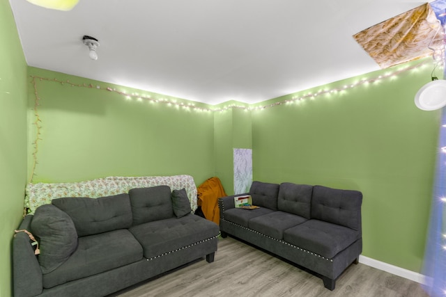 9069 Pierson St, Detroit, MI 48228 - living area featuring wood finished floors