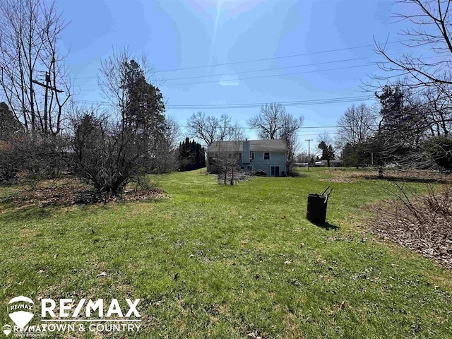 1208 Turrill Rd, Lapeer, MI 48446 - view of green lawn