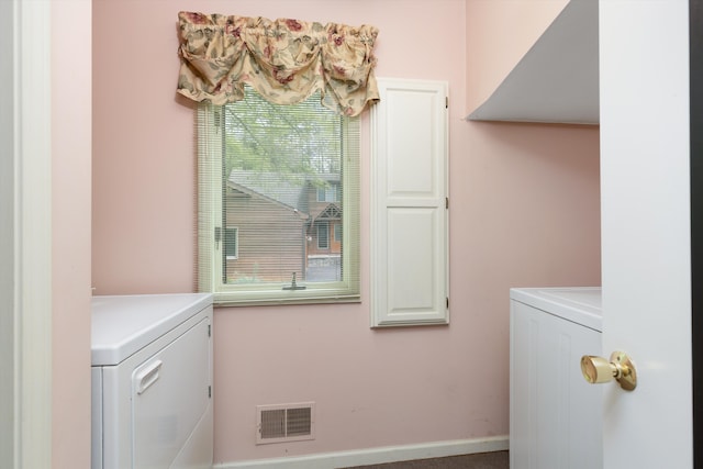 5462 Boyne Highland Trl, Clarkston, MI 48348 - washroom with washing machine and dryer