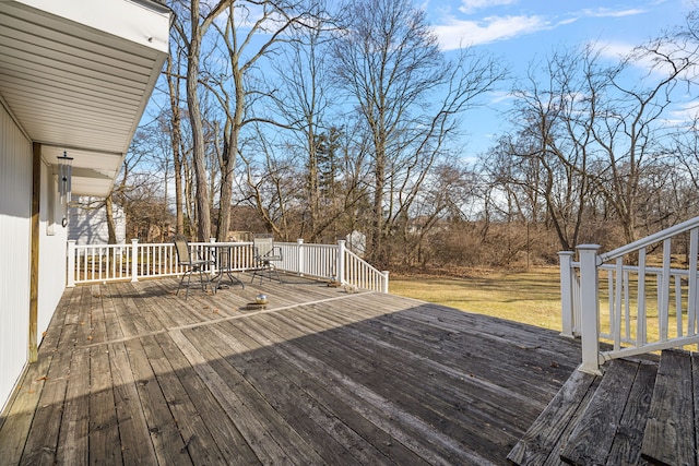 804 E Avon Rd, Rochester Hills, MI 48307 - view of wooden deck