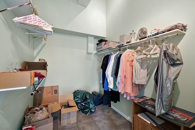 804 E Avon Rd, Rochester Hills, MI 48307 - spacious closet featuring tile patterned floors