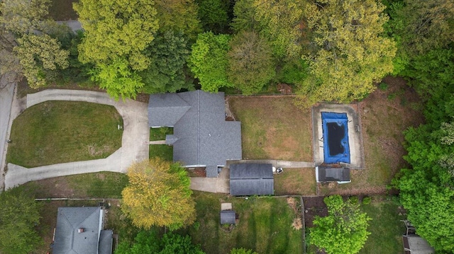 45 E Beech St, Fruitport, MI 49415 - bird's eye view