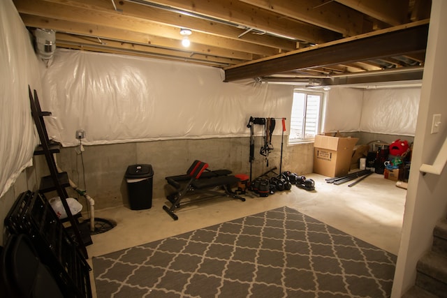 1226 E Bernhard Ave, Hazel Park, MI 48030 - view of basement