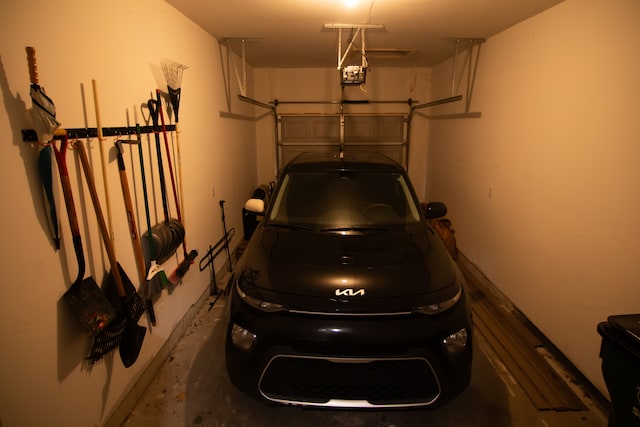 1226 E Bernhard Ave, Hazel Park, MI 48030 - garage with a garage door opener