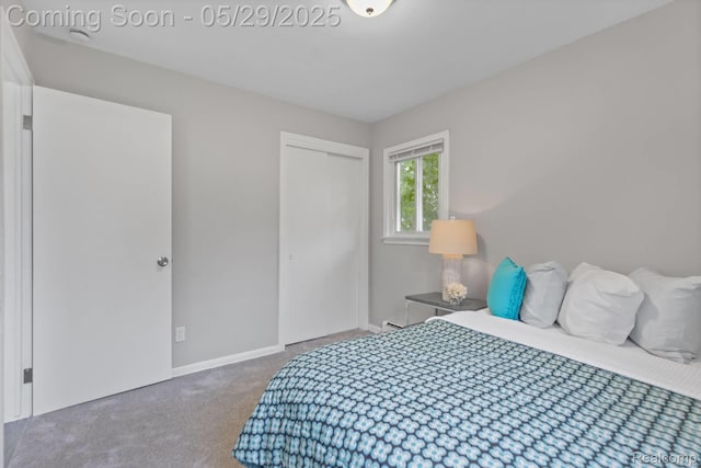 24371 Grove Ave, Eastpointe, MI 48021 - carpeted bedroom featuring a closet and baseboards