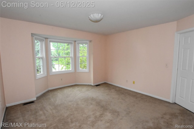 8342 Islandview Ct, Brighton, MI 48114 - spare room featuring carpet floors and baseboards