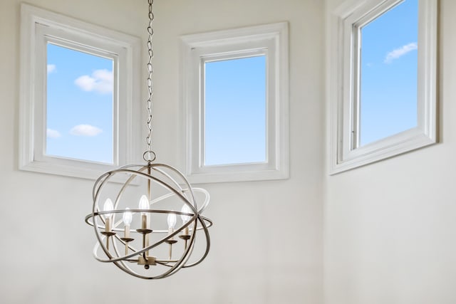 8148 Orchardview Dr, Washington, MI 48095 - detailed view of a chandelier