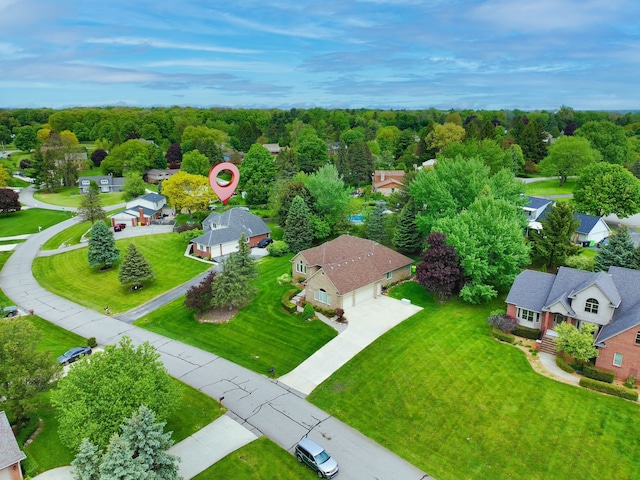 8148 Orchardview Dr, Washington, MI 48095 - aerial view of residential area