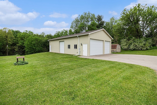 4024 Hosner Rd, Metamora, MI 48455 - view of detached garage