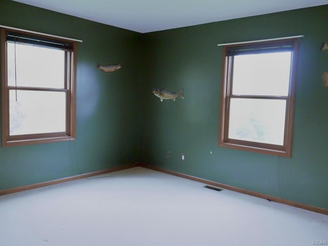 9421 Springville Hwy, Onsted, MI 49265 - carpeted empty room with baseboards