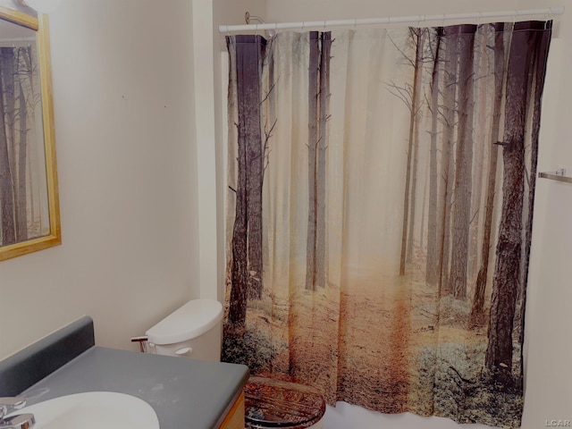 9421 Springville Hwy, Onsted, MI 49265 - bathroom with vanity and toilet